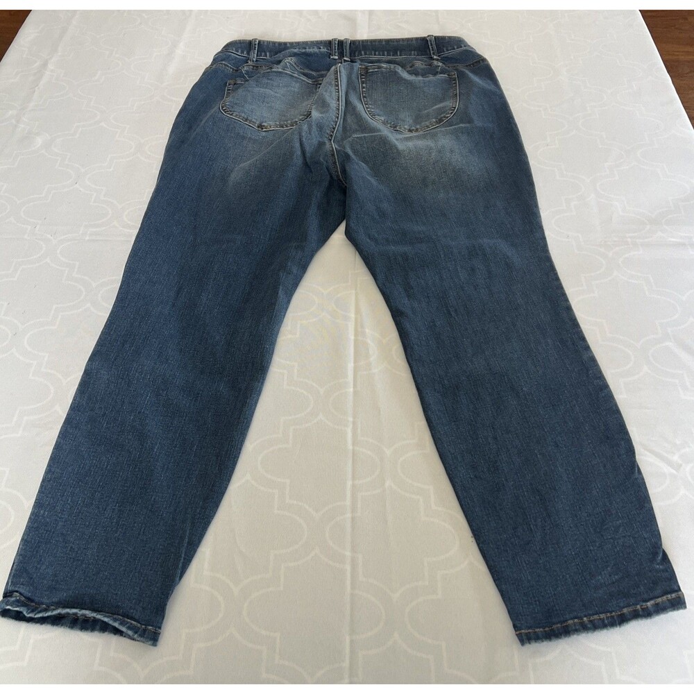 Draper James RSVP Women’s Stretch Skinny Denim MEDIUM Blue Jeans 18W - Picture 7 of 8